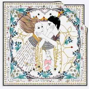 DIOR SQUARE SILK SCARF